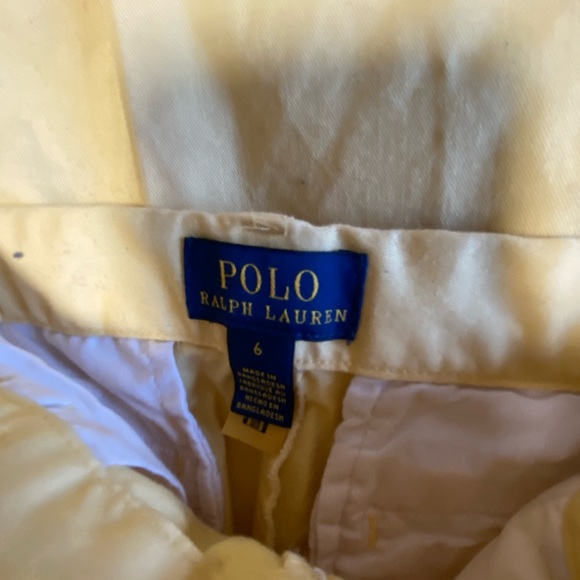 5 pair of Polo by Ralph Lauren Yellow and Blue slacks size 6 & 7 - Picture 8 of 16